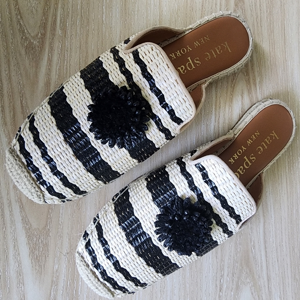 Kate Spade Solaria Raffia mule - Picture 2 of 9